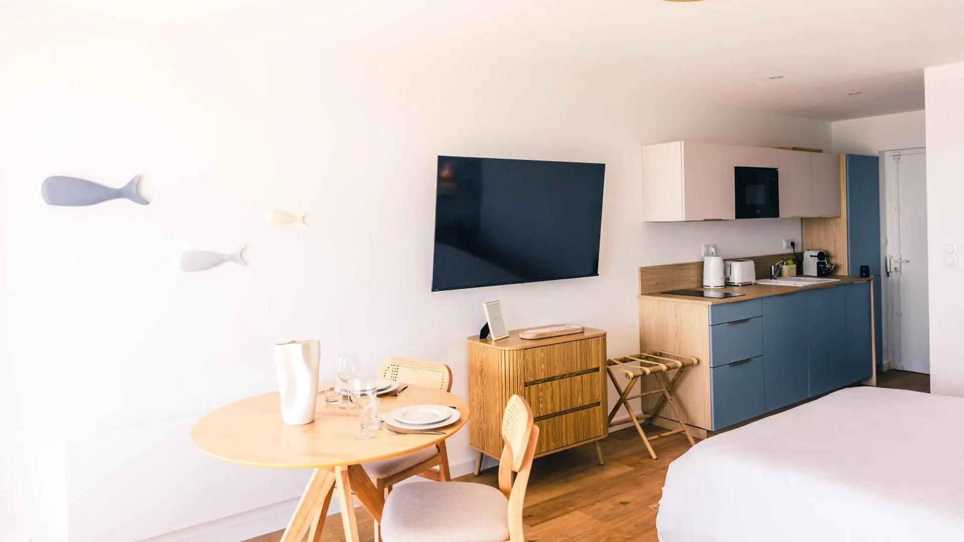Lejlighed Blue Dream - Studio On Concarneau Beach Frankrig